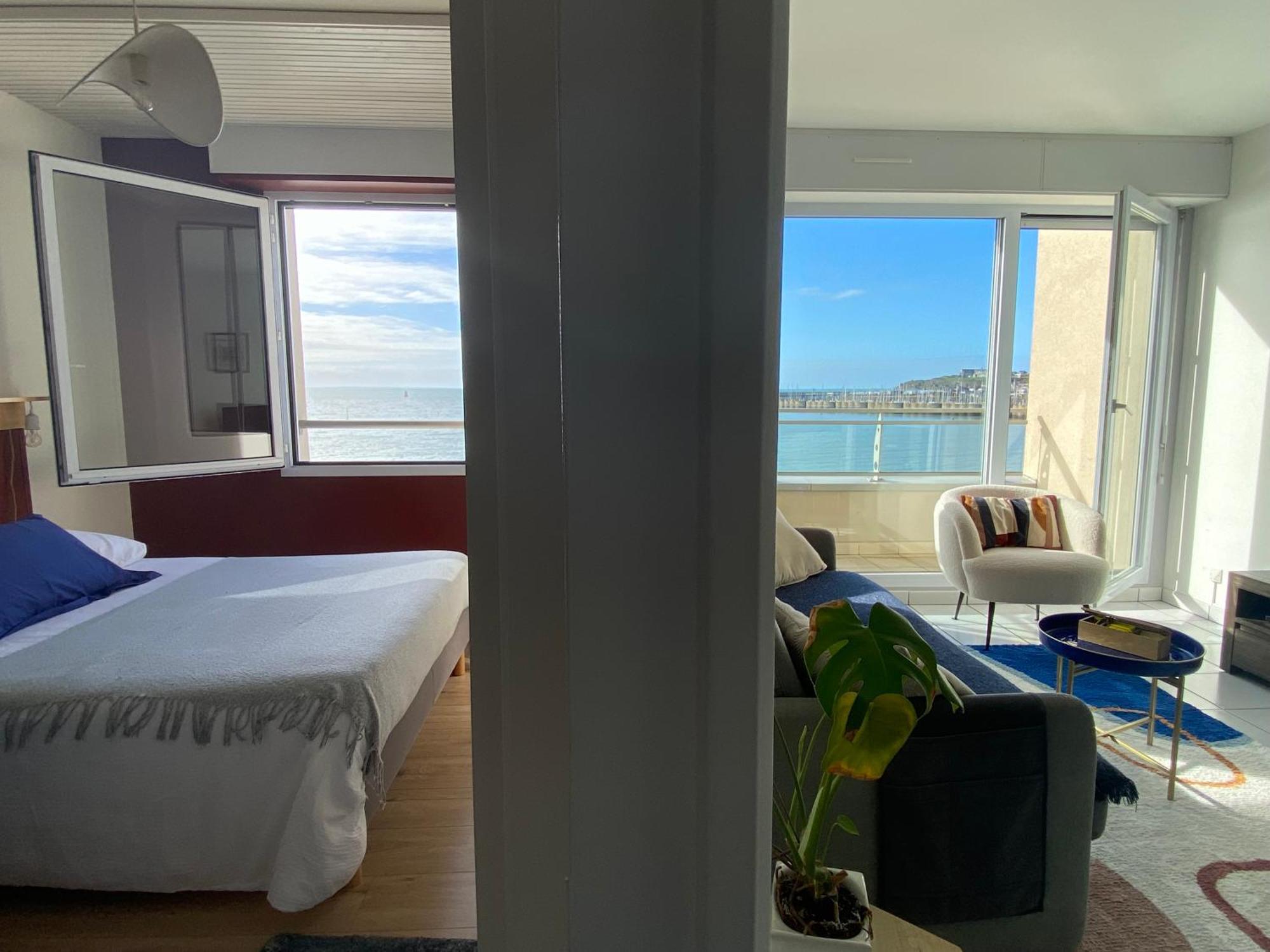 Front De Mer Vue Exceptionnelle 그랑빌 외부 사진